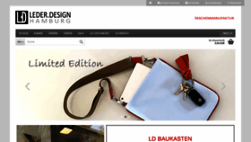What Lederdesign-shop.de website looked like in 2020 (3 years ago)