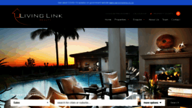 What Livinglinkrealty.co.za website looked like in 2020 (3 years ago)