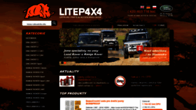 What Litep4x4.cz website looked like in 2020 (3 years ago)