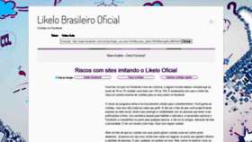 What Likelo.com.br website looked like in 2020 (3 years ago)