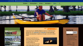 What Littlerivermarine.com website looked like in 2020 (3 years ago)
