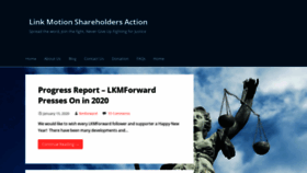 What Lkmforward.com website looked like in 2020 (4 years ago)