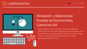 What Losdirectorios.com.mx website looked like in 2020 (3 years ago)