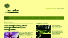 What Laurustico.de website looked like in 2020 (3 years ago)