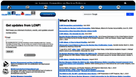 What Lcnp.org website looked like in 2020 (3 years ago)