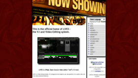 What Lives-video.com website looked like in 2020 (3 years ago)