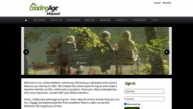 What Leadingagemissouri.org website looked like in 2020 (3 years ago)