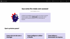 What Luanovadigital.com.br website looked like in 2020 (3 years ago)