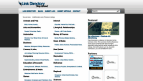 What Linkdirectory.com website looked like in 2020 (3 years ago)