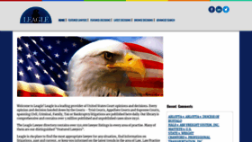 What Leagle.com website looked like in 2020 (3 years ago)