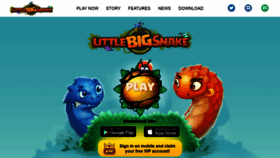 What Littlebigsnake.io website looked like in 2020 (3 years ago)