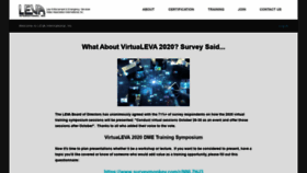 What Leva.org website looked like in 2020 (3 years ago)