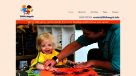 What Littleangels.info website looked like in 2020 (5 years ago)