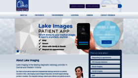 What Lakeimaging.com.au website looked like in 2020 (3 years ago)