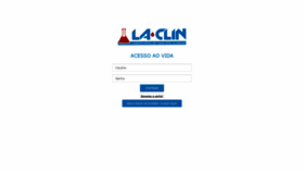 What Lablaclin.sisvida.com.br website looked like in 2020 (3 years ago)
