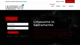 What Limousineinsacramento.com website looked like in 2020 (3 years ago)