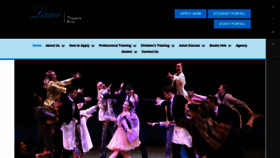 What Laine-theatre-arts.co.uk website looked like in 2020 (3 years ago)