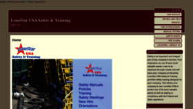 What Lsusasafety.com website looked like in 2020 (3 years ago)