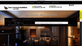 What Linceimobiliaria.com.br website looked like in 2020 (3 years ago)