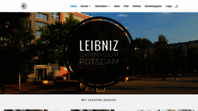 What Leibniz-gymnasium.de website looked like in 2020 (3 years ago)