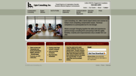 What Lipisconsulting.com website looked like in 2020 (3 years ago)