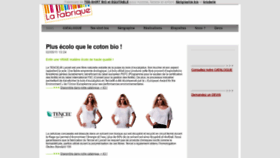 What La-fabrique.biz website looked like in 2020 (3 years ago)