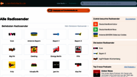 What Livewebradio.de website looked like in 2020 (3 years ago)