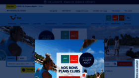 What Look-voyages.fr website looked like in 2020 (4 years ago)
