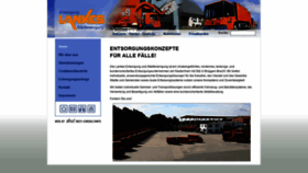 What Lankes-entsorgung.de website looked like in 2020 (3 years ago)