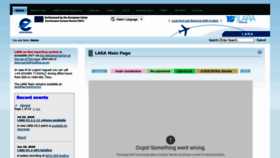 What Lara-eu.org website looked like in 2020 (3 years ago)