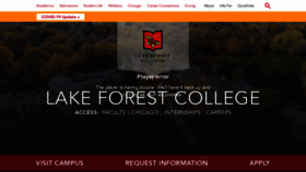 What Lfc.edu website looked like in 2020 (3 years ago)