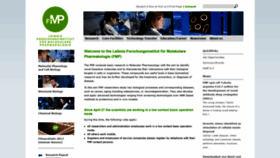 What Leibniz-fmp.de website looked like in 2020 (3 years ago)