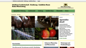 What Landwirtschaft-bw.info website looked like in 2020 (3 years ago)