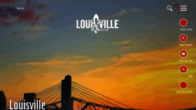 What Louisville-visitors.com website looked like in 2020 (3 years ago)