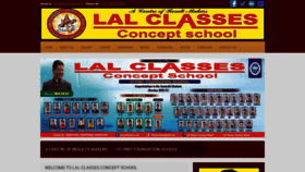 What Lalclasses.com website looked like in 2020 (3 years ago)