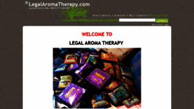 What Legalaromatherapy-com.3dcartstores.com website looked like in 2020 (3 years ago)