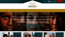 What Legalaction.org website looked like in 2020 (3 years ago)