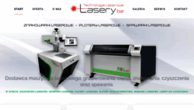What Lasery.biz website looked like in 2020 (3 years ago)