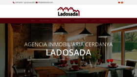What Ladosada.com website looked like in 2020 (3 years ago)
