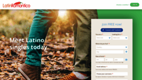 What Latinromantico.com website looked like in 2020 (3 years ago)