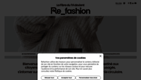 What Lafibredutri.fr website looked like in 2020 (3 years ago)