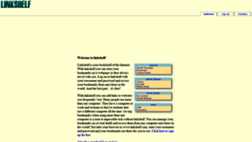 What Linkshelf.com website looked like in 2020 (3 years ago)