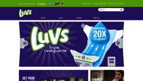 What Luvsdiapers.com website looked like in 2020 (3 years ago)