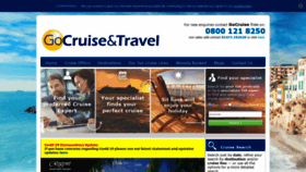 What Love2gocruise.co.uk website looked like in 2020 (3 years ago)