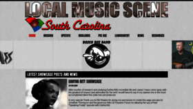 What Localmusicscenesc.com website looked like in 2020 (3 years ago)
