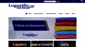 What Logorific.com website looked like in 2020 (3 years ago)
