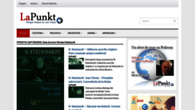 What Lapunkt.ro website looked like in 2020 (3 years ago)