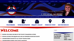 What Lcclerk.com website looked like in 2020 (3 years ago)
