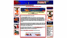 What Lottomegamillions.com website looked like in 2020 (3 years ago)