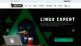 What Linuxtips.io website looked like in 2020 (3 years ago)